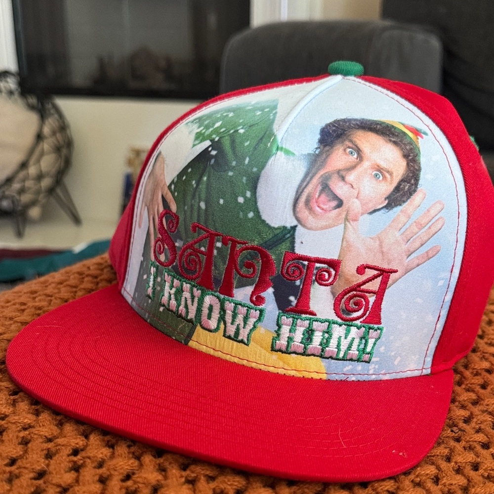 ELF Red and Green Holiday SnapBack